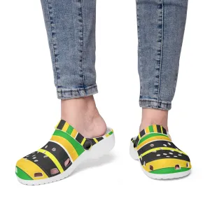 413. All Over Printed Clogs