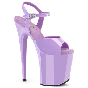 8 Inch Heel FLAMINGO-809 Lavender Patent