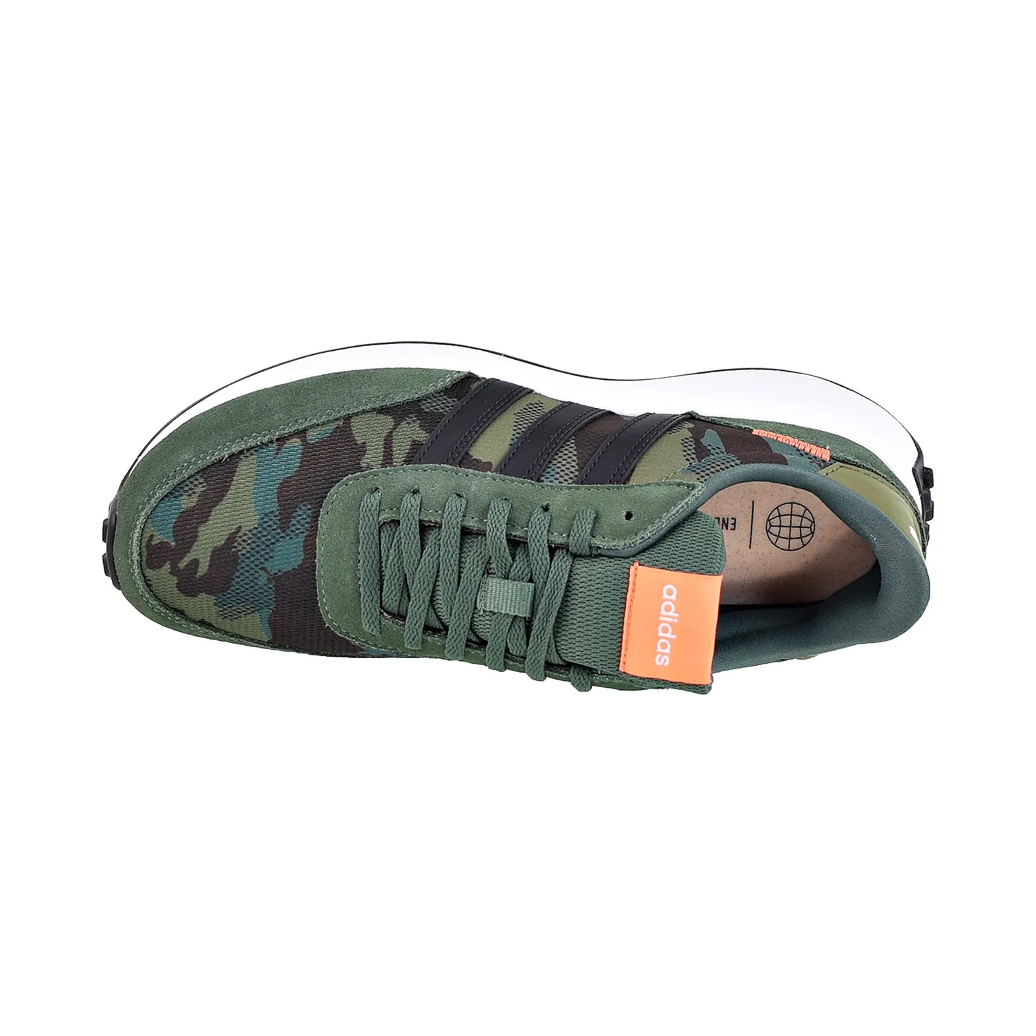 Adidas Run 70's Men's Shoes Camo-Black