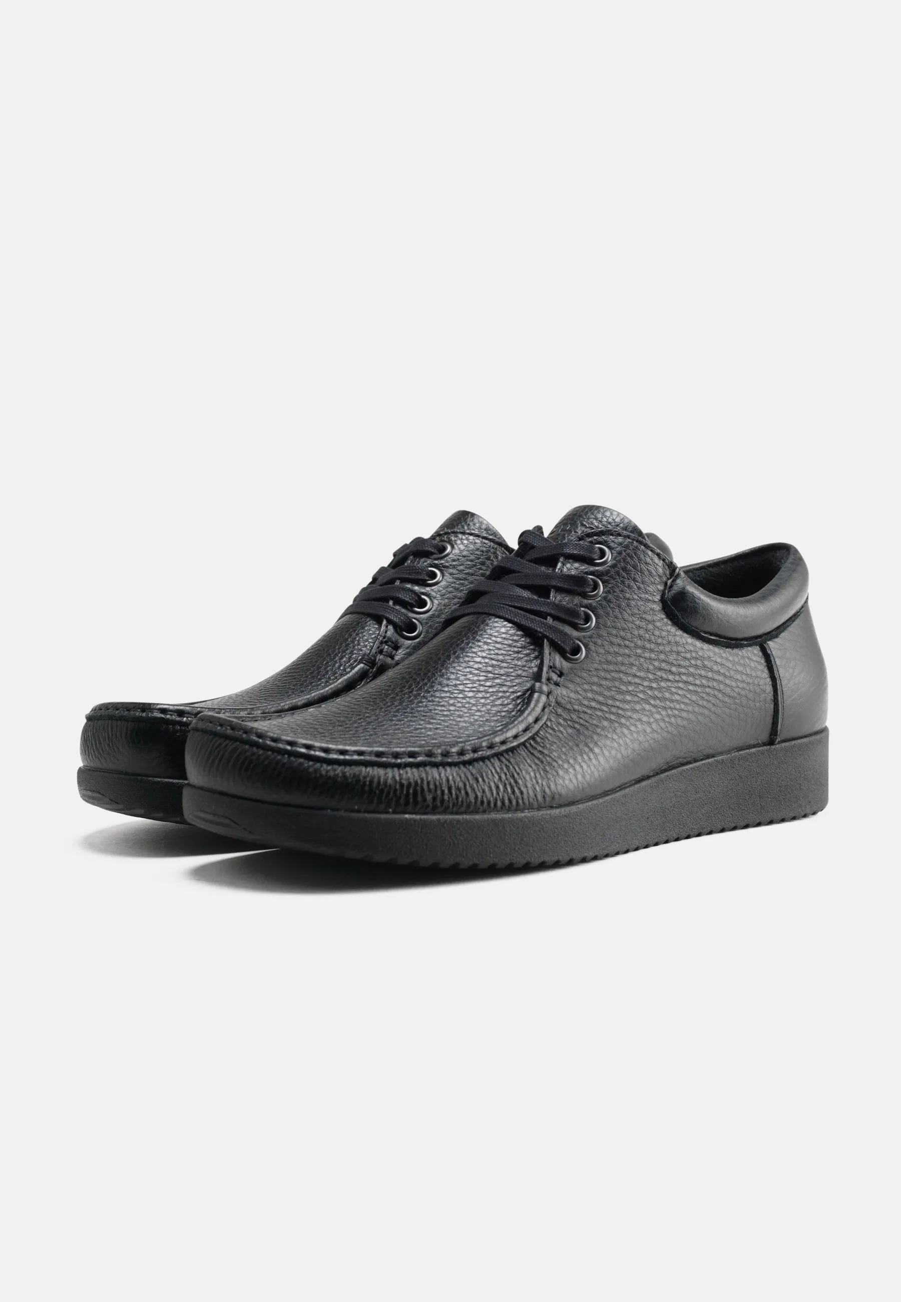 Arne Sko Leather - Black