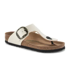 Birkenstock Gizeh Big Buckle Vegan Sandal (Women) - Eggshell