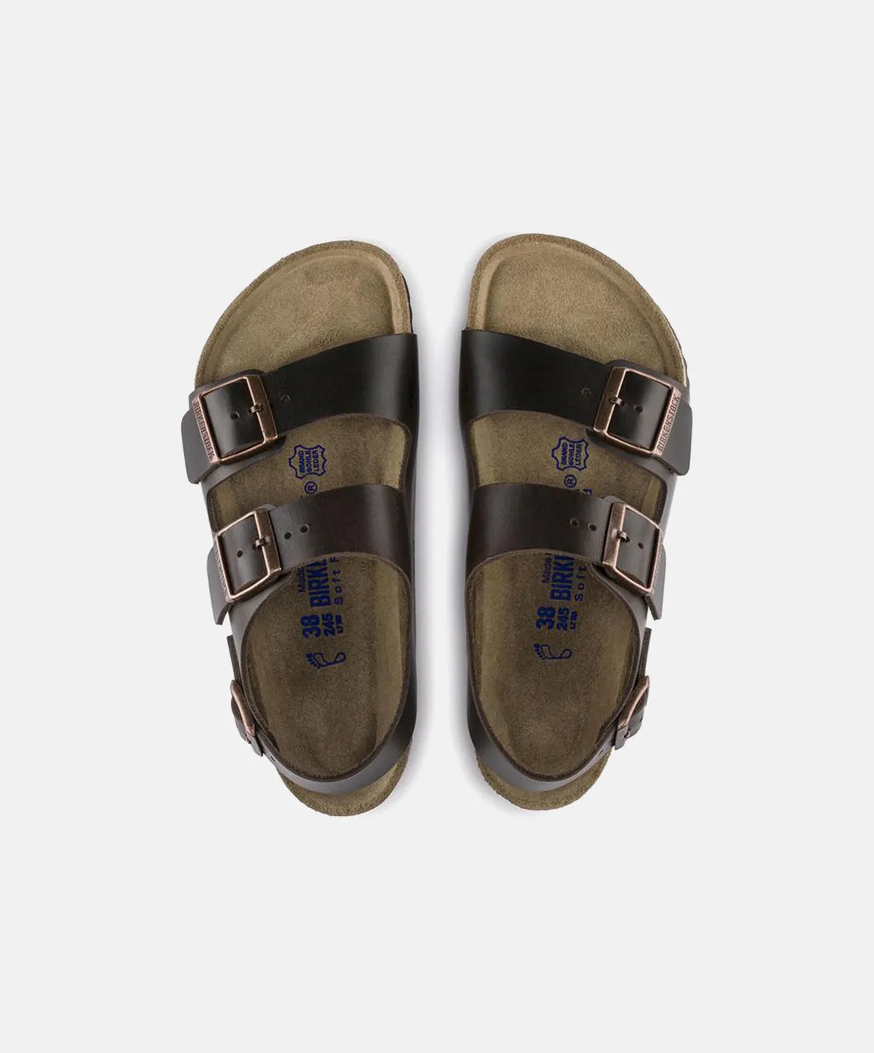 Birkenstock Milano Leather Brown