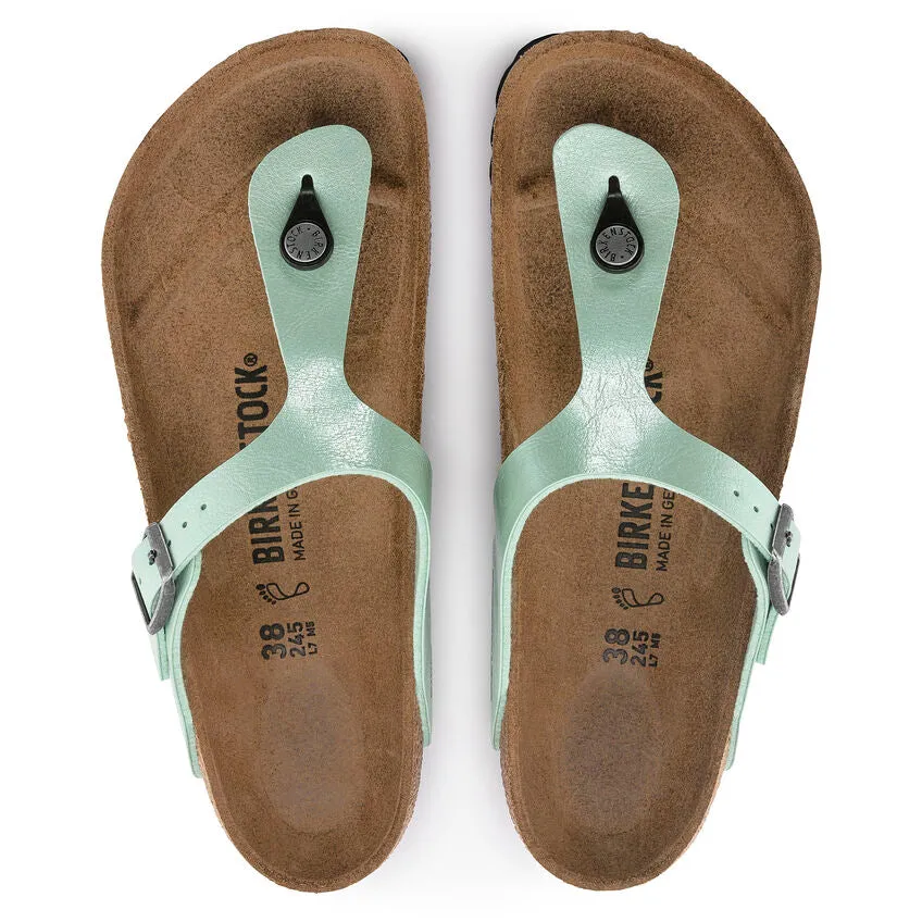 BIRKENSTOCK Women's Gizeh Birko-Flor (Graceful Matcha)