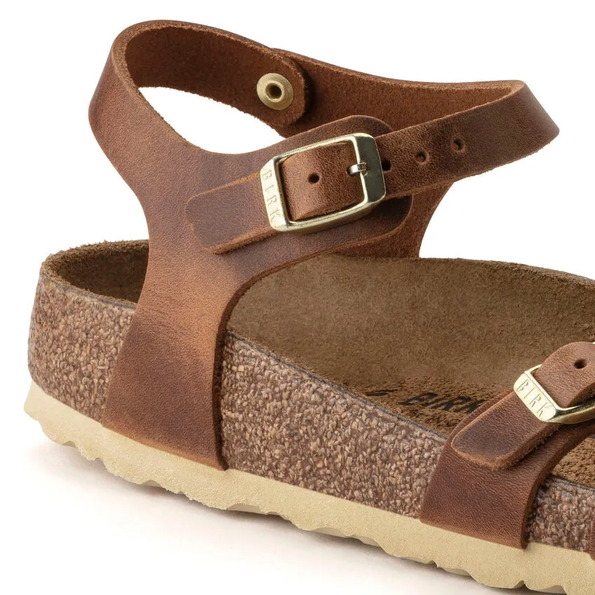 Birkenstock Women's Kumba Oiled Leather (Cognac)