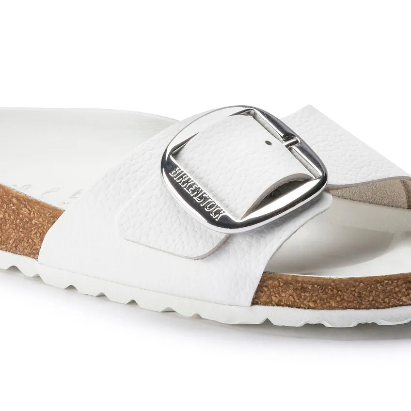 Birkenstock Women's Madrid Big Buckle Leather (White)