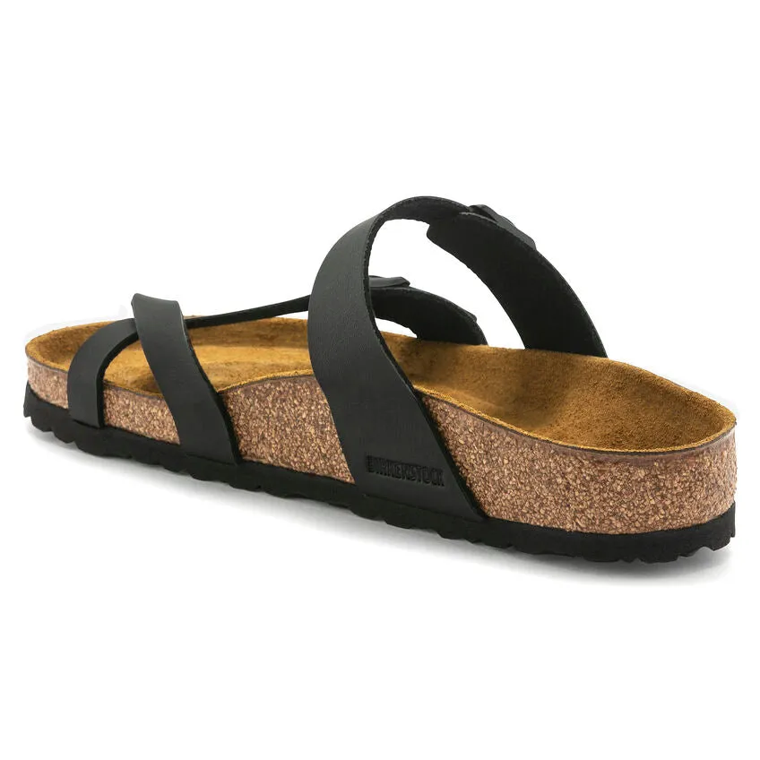 BIRKENSTOCK Women's Mayari Birko-Flor (Black - Narrow Fit)