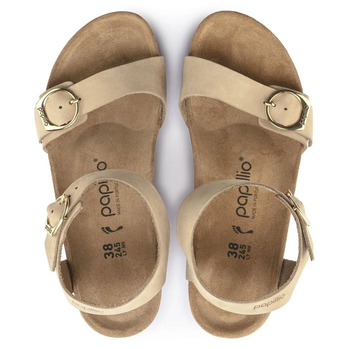 **Birkenstock Womens Soley Sandcastle Nubuck Sandals – Comfortable and Stylish Footwear for Everyday Wear**