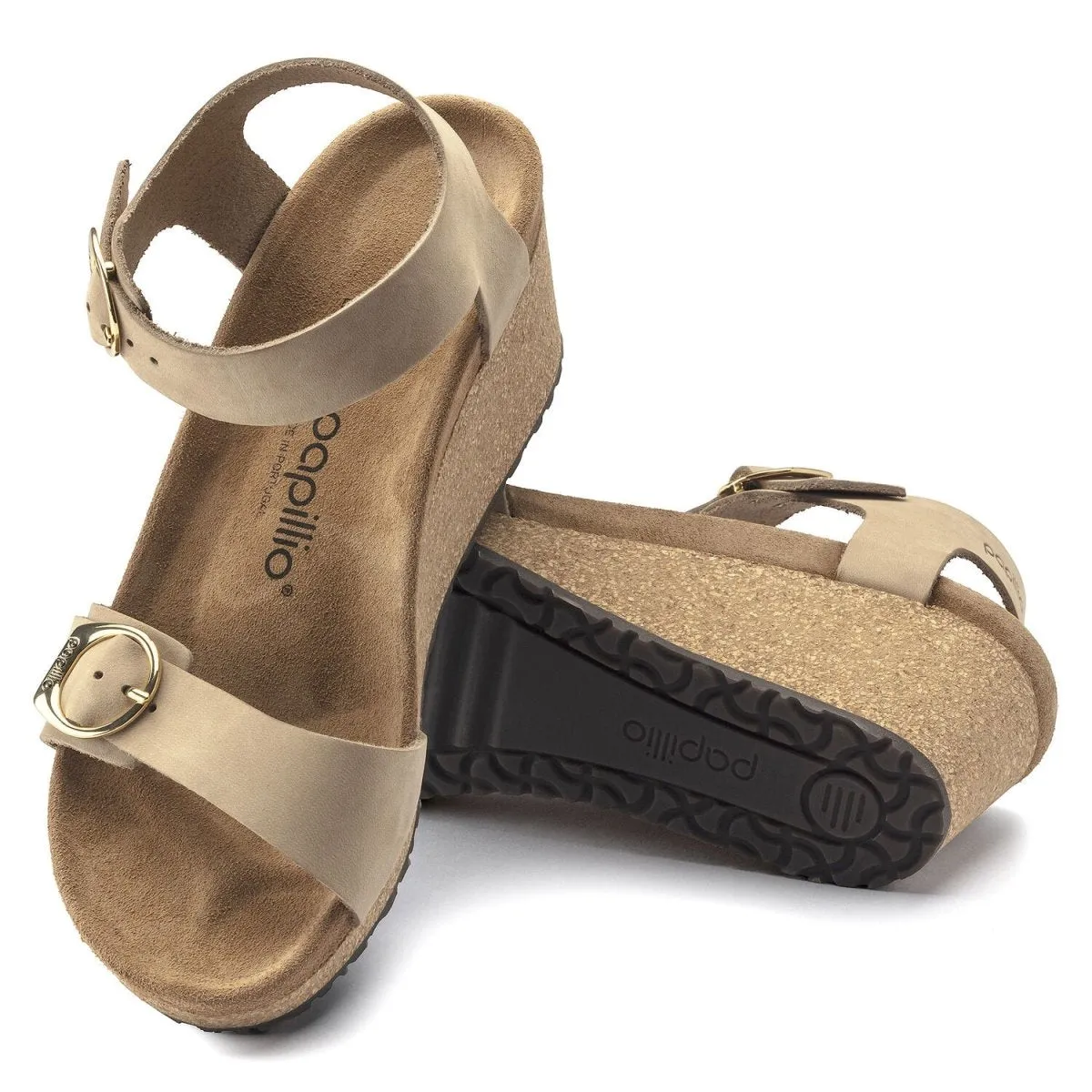 **Birkenstock Womens Soley Sandcastle Nubuck Sandals – Comfortable and Stylish Footwear for Everyday Wear**