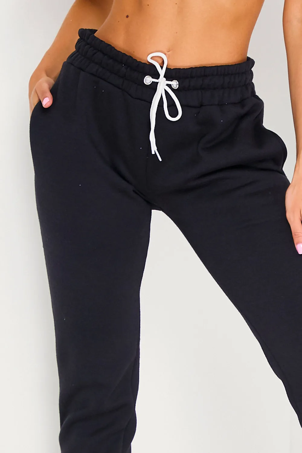 Black Casual Joggers