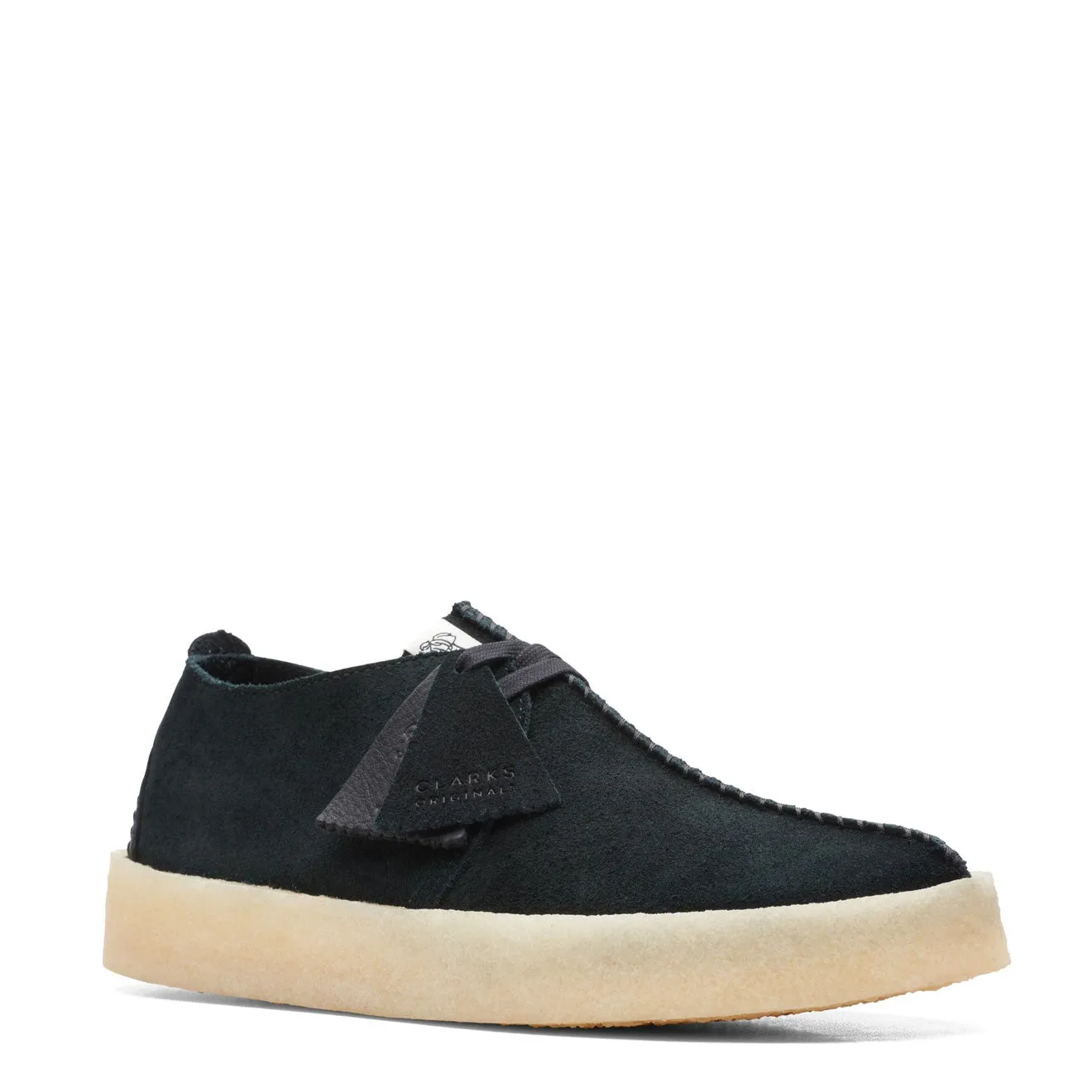 Clarks Originals Trek Cup Shoes Black Suede