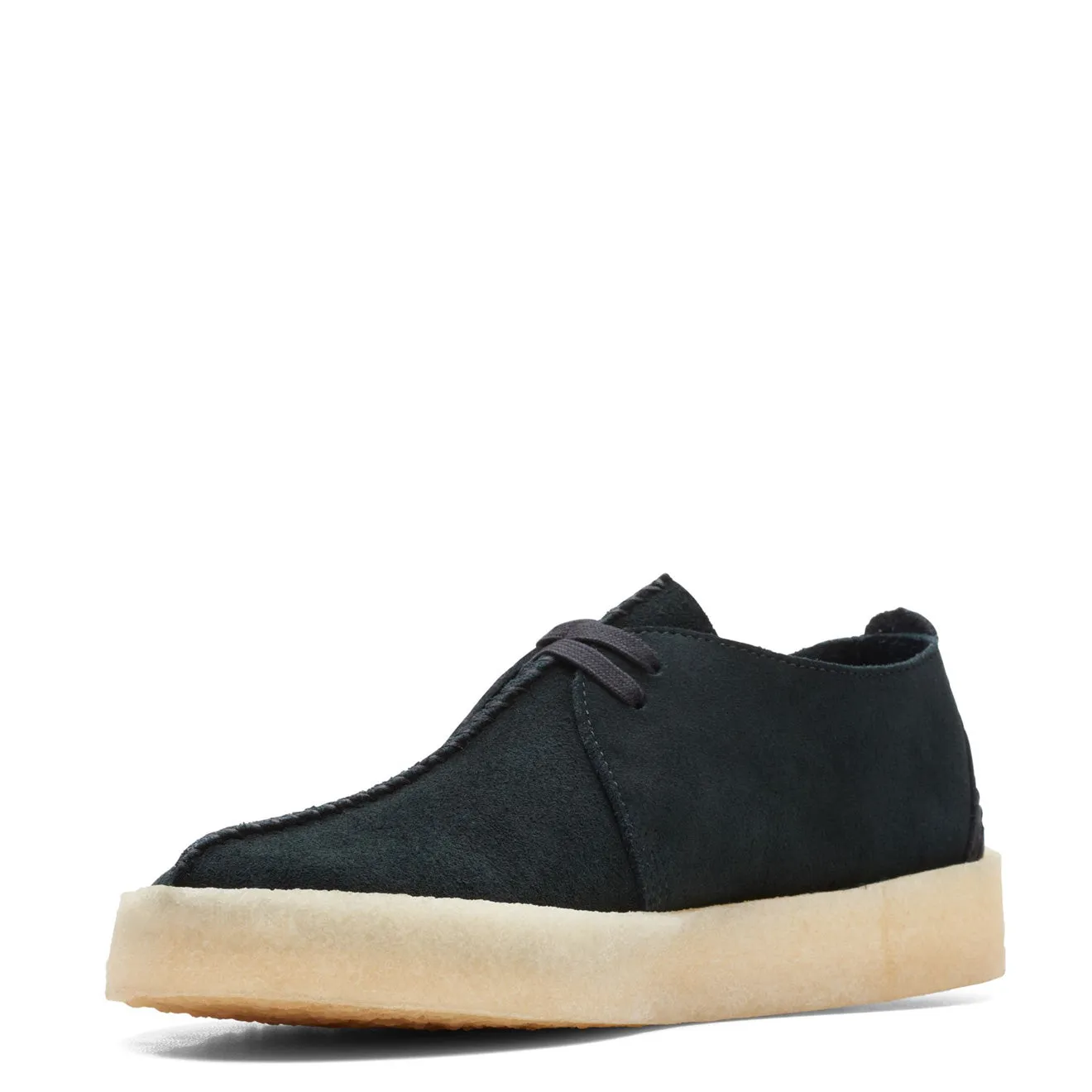 Clarks Originals Trek Cup Shoes Black Suede