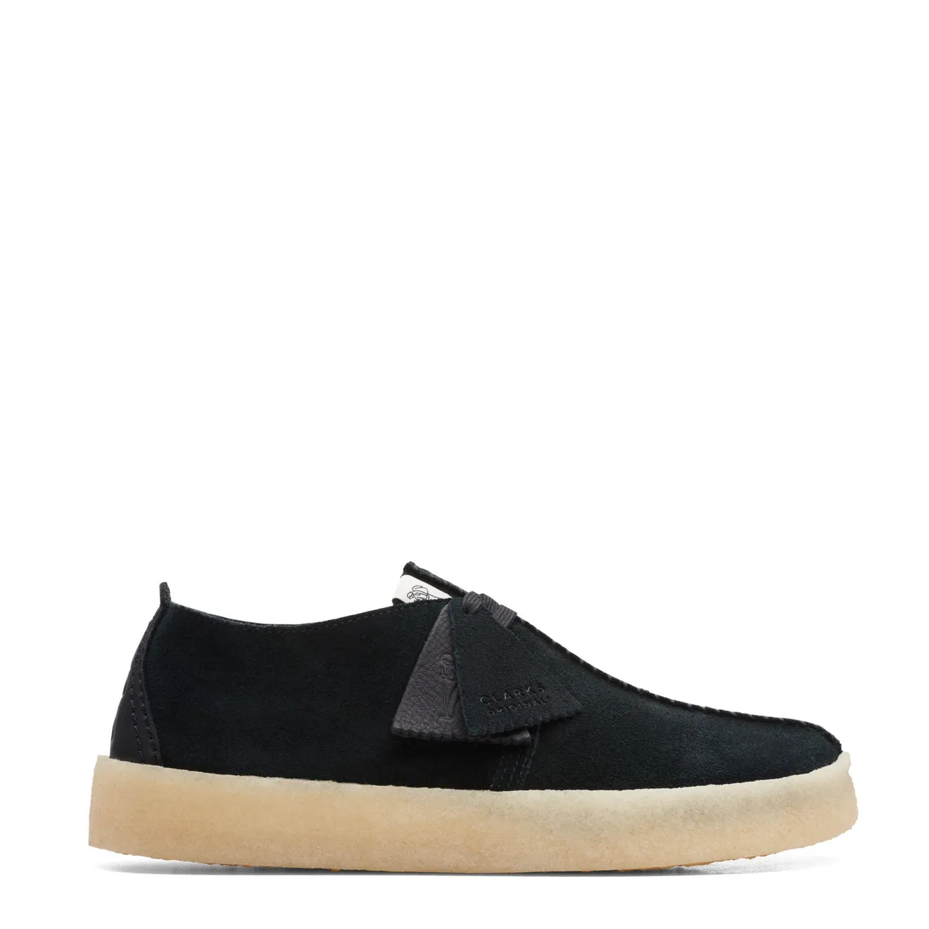 Clarks Originals Trek Cup Shoes Black Suede