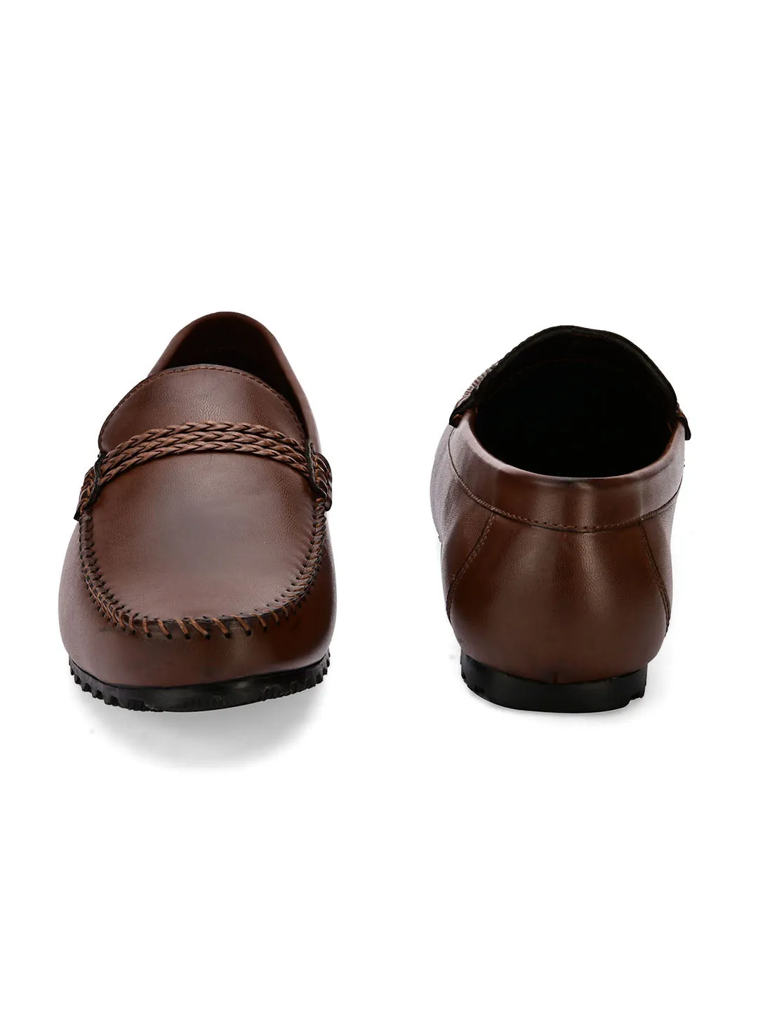 Corbet Brown Driving Loafers