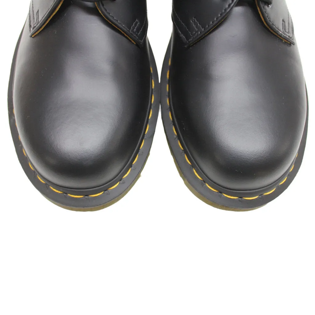 Dr. Martens 1461 3 Eyelet Smooth Black Unisex Shoes - UK 6