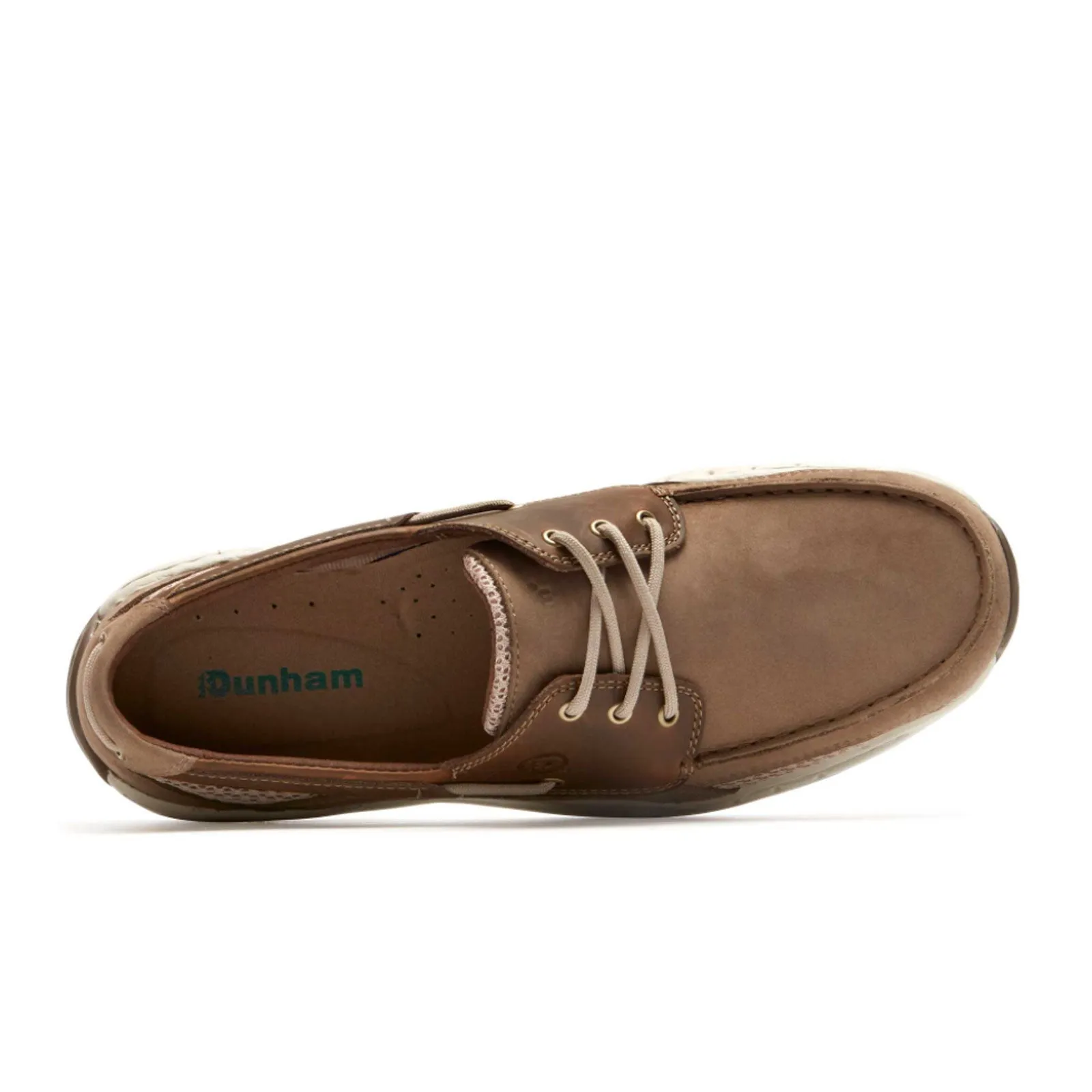 Dunham Captain Boat Shoe (Men) - Taupe Two Tone