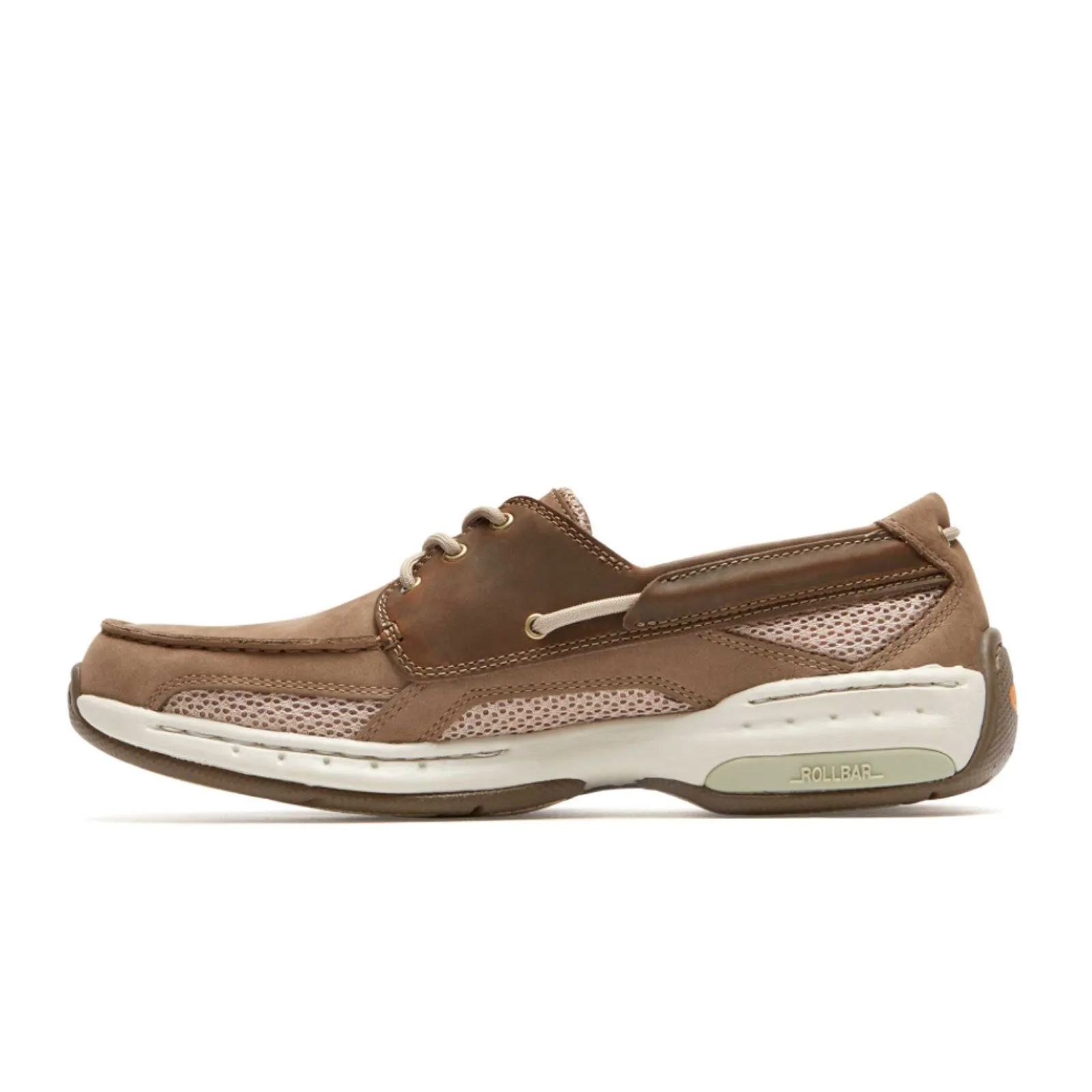 Dunham Captain Boat Shoe (Men) - Taupe Two Tone