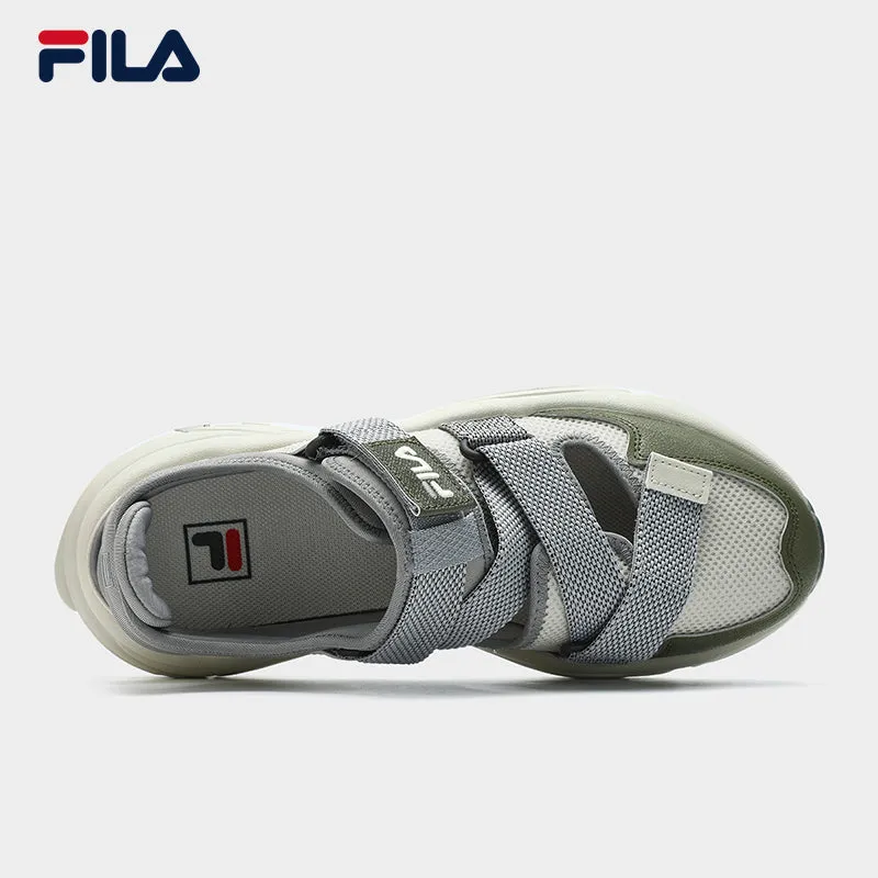 FILA CORE MARS FASHION ORIGINALE Men Sandal Shoes (Black/Grey)