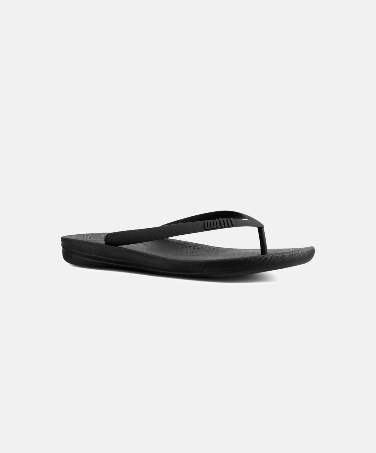 FitFlop iQushion Ergonomic Slides Black