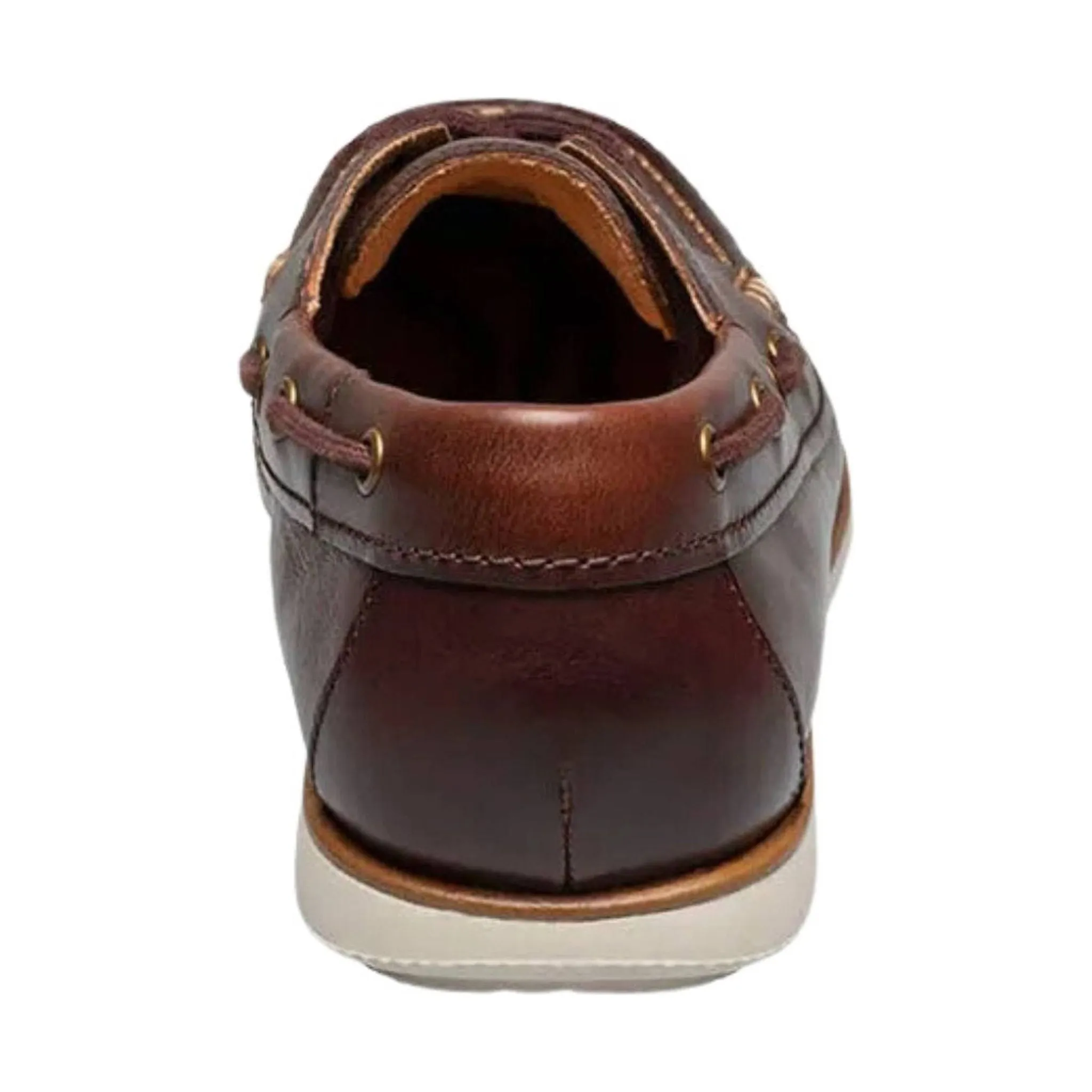 Florsheim Men's Atlantic Moc Toe Boat Shoe - Chocolate