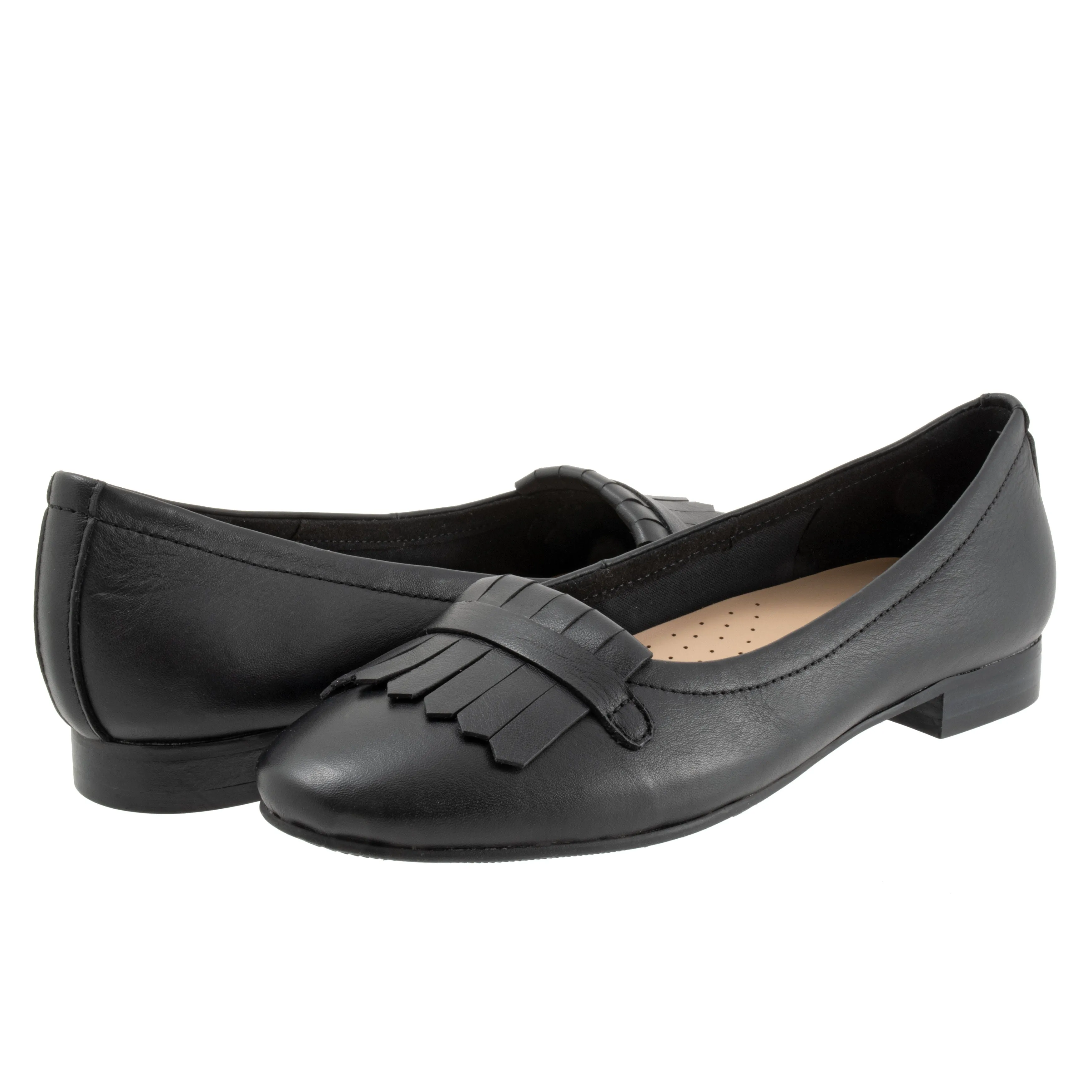 Greyson Black Leather Pump Shoes