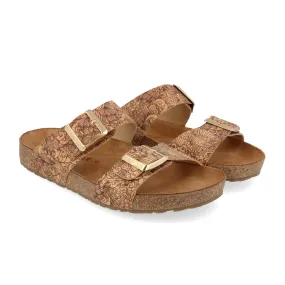 Haflinger Andrea Slide Sandal (Women) - Henna