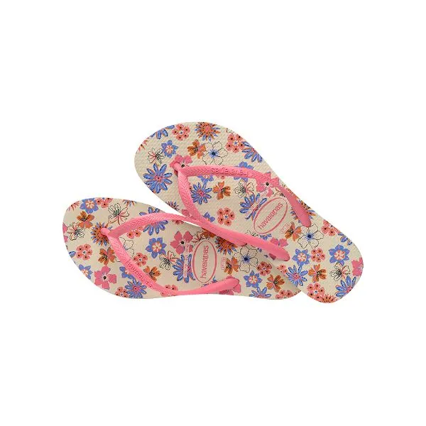 HAVAIANAS - Ladies Slim Romance Flip Flops