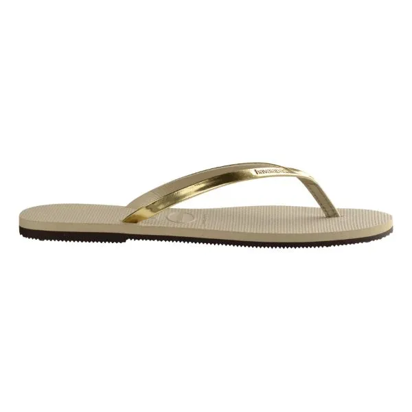 HAVAIANAS -  Ladies You Metallic Flip Flops