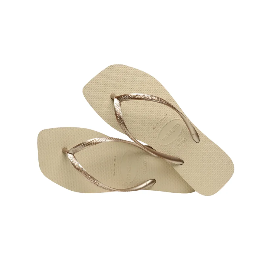 Havaianas women's flip-flops Slim Square 4148301-0154 sand gray