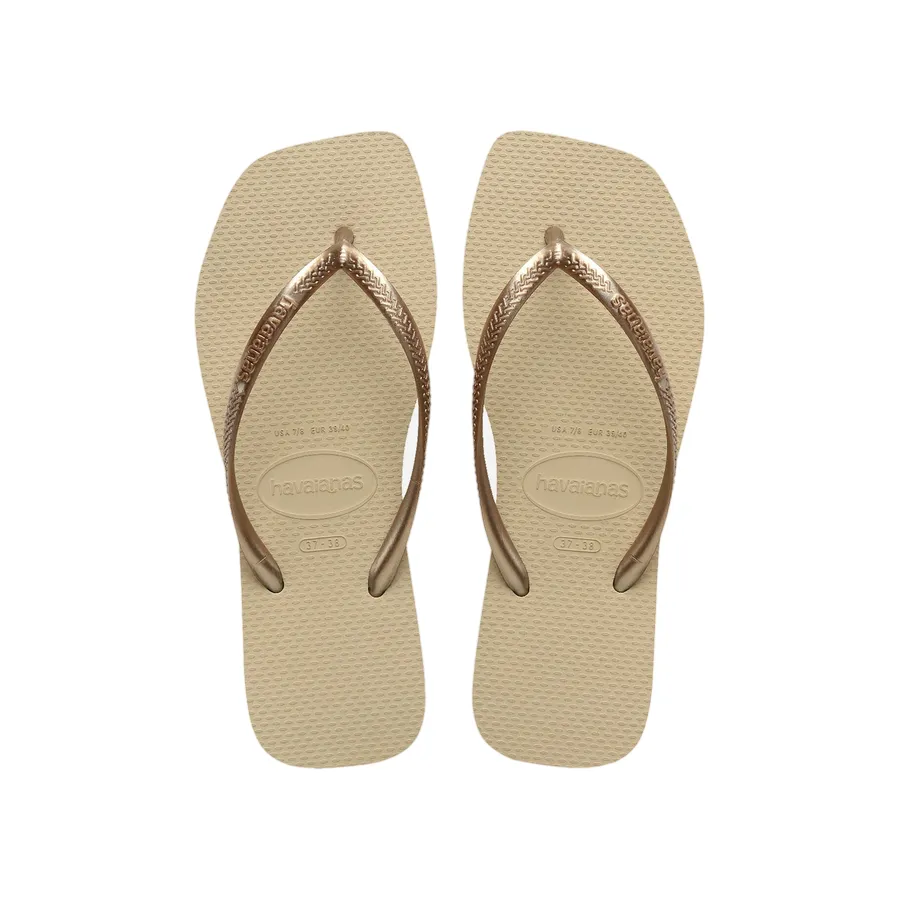 Havaianas women's flip-flops Slim Square 4148301-0154 sand gray