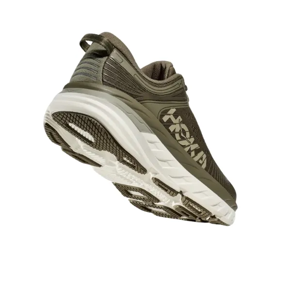 HOKA Men's Bondi 7 (Wide Width) Olive