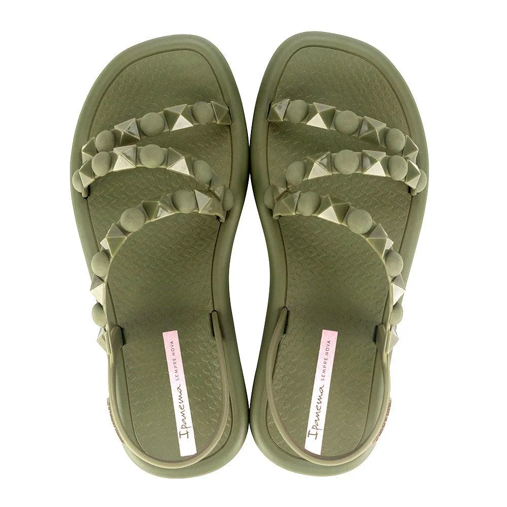 Ipanema Tia Ladies Sling back Sandals - Green