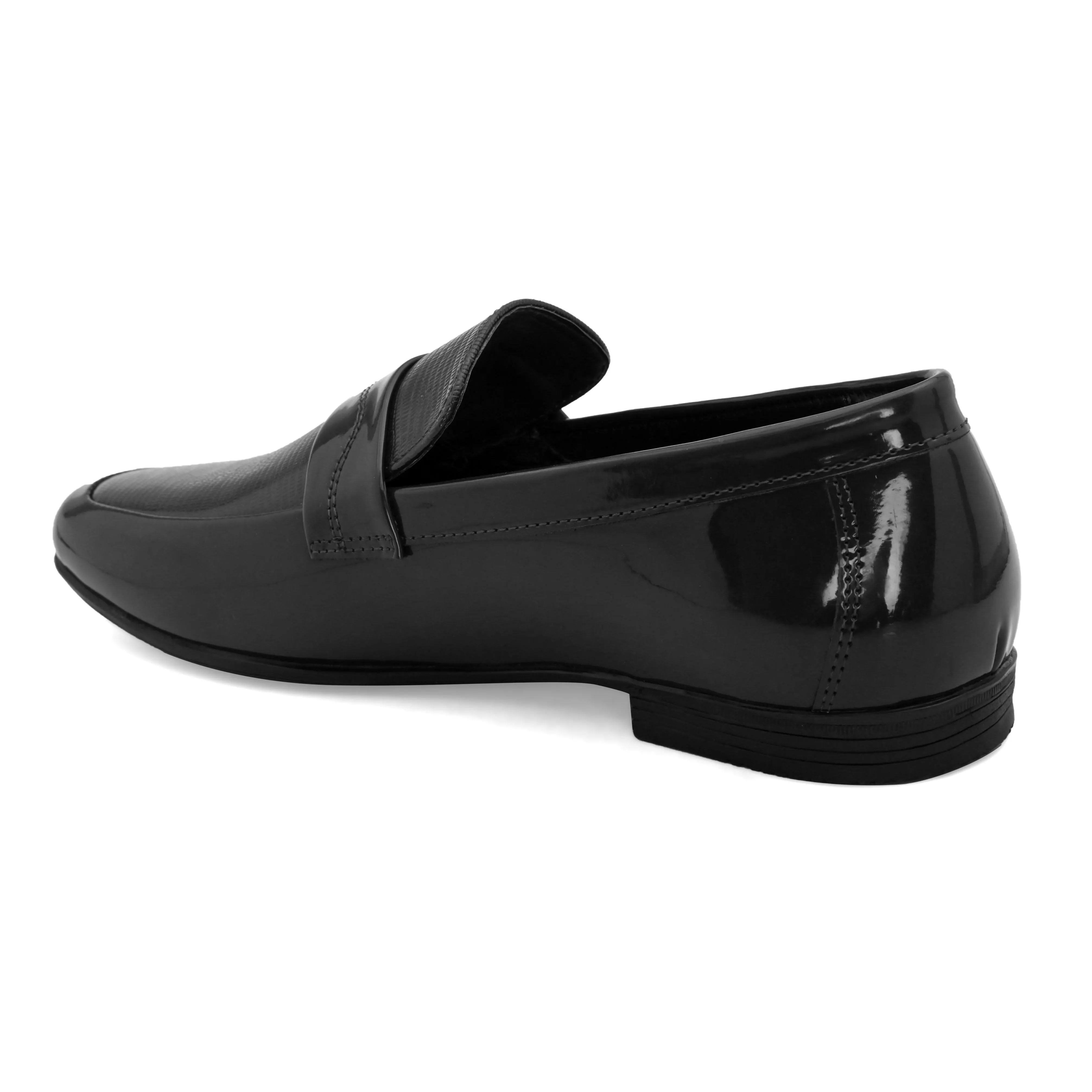 Irish Black Patent Slip-ons