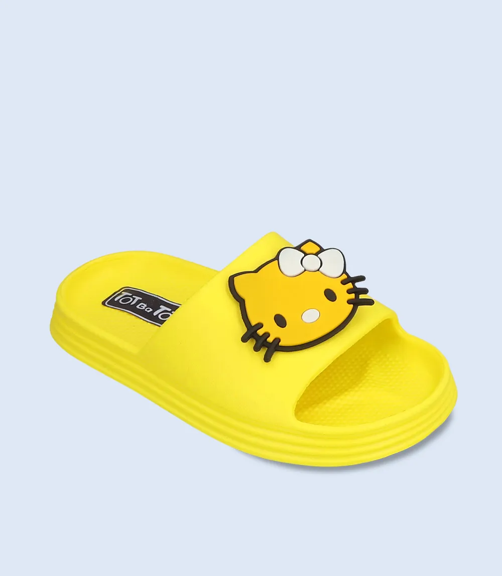 KG0038-YELLOW-Sliders for Girls