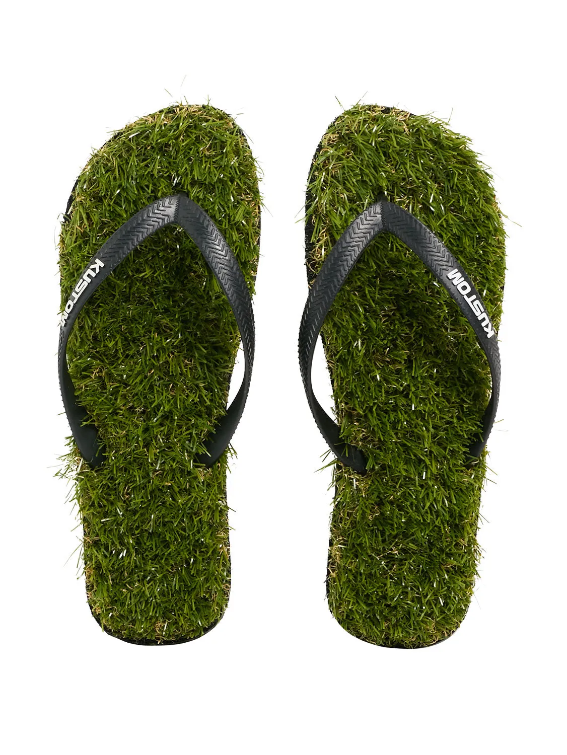 Kustom Boys Keep On The Grass Flip Flops