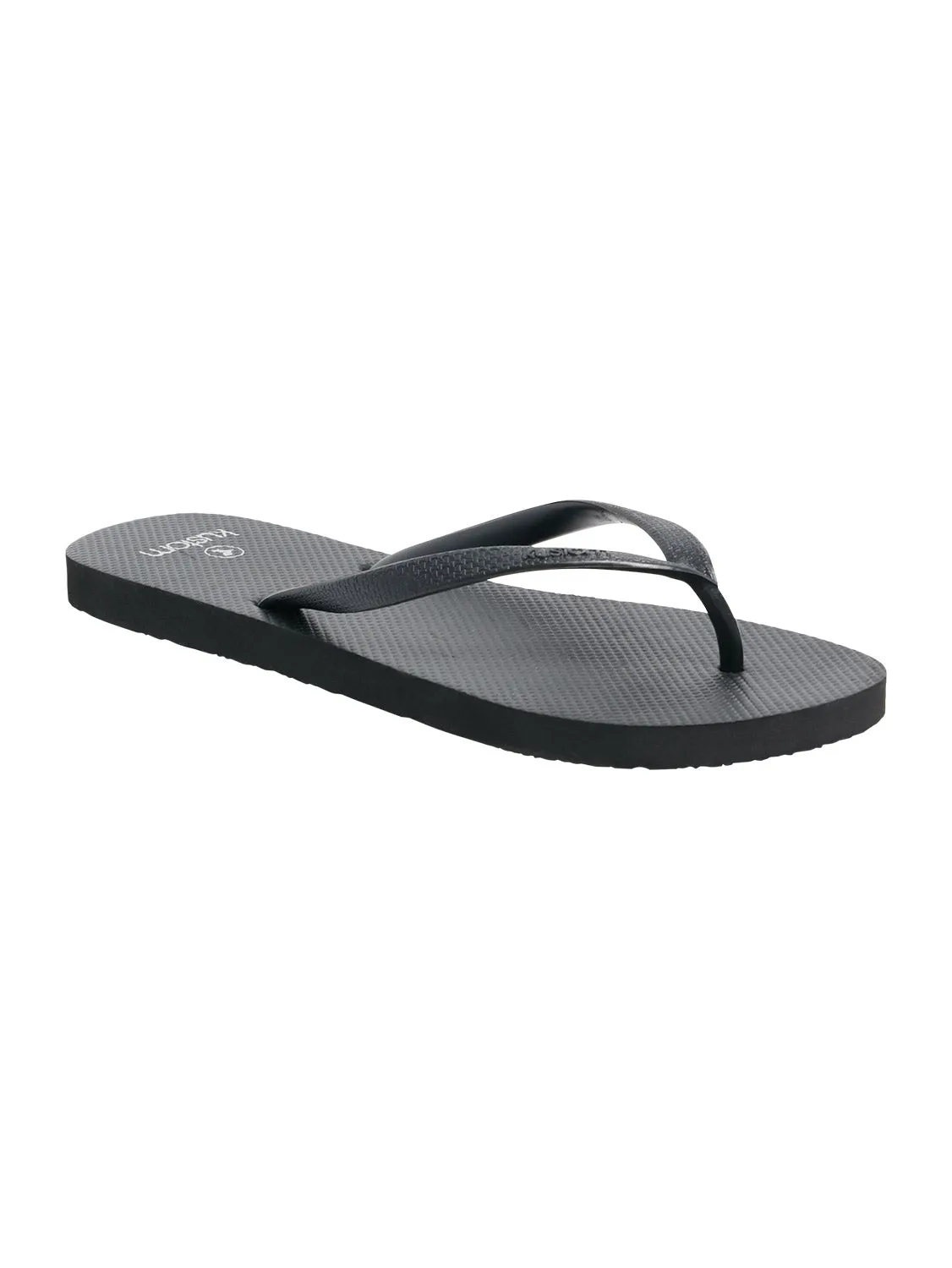 Kustom Ladies Classis Black Flip Flops