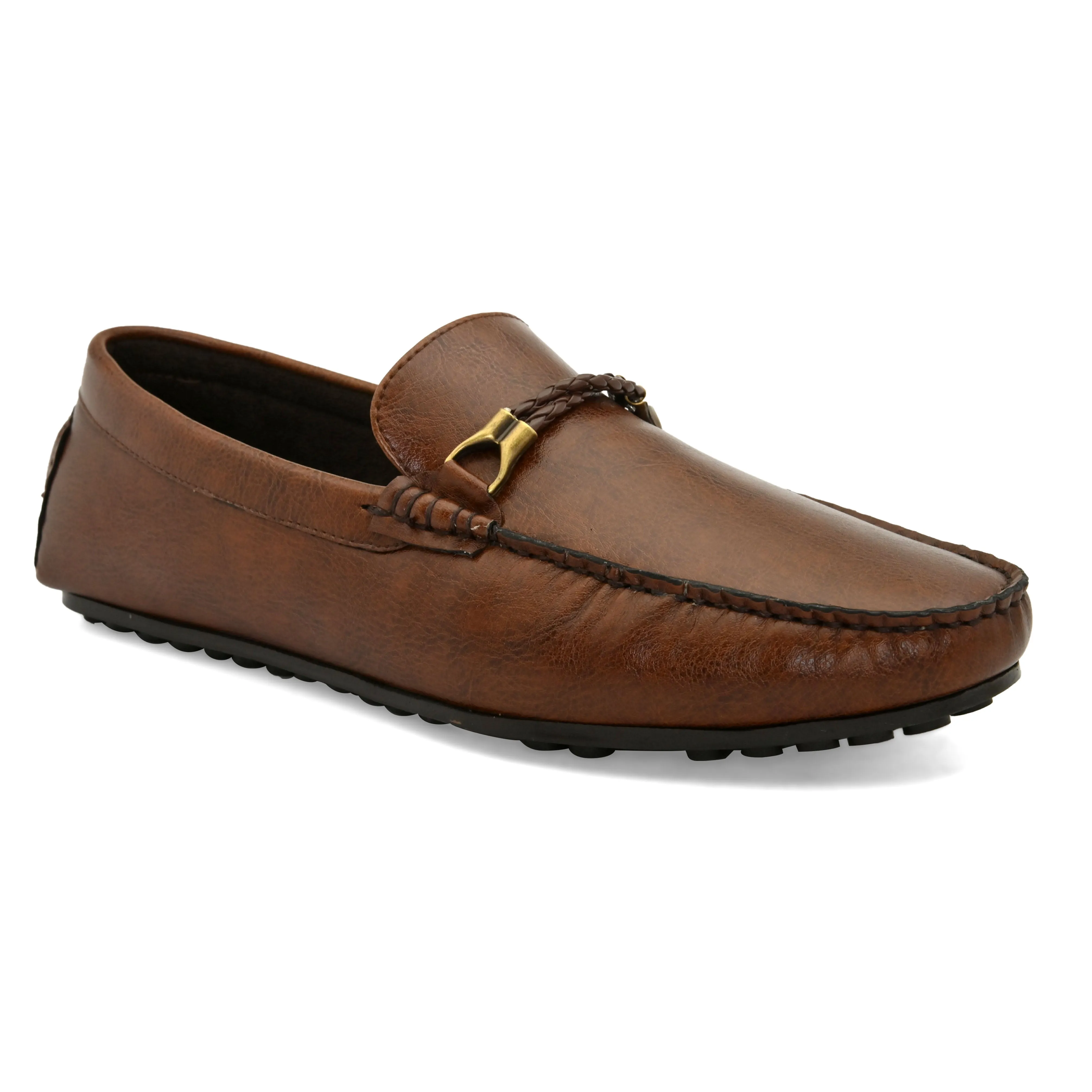 Loop Brown Driving Loafers