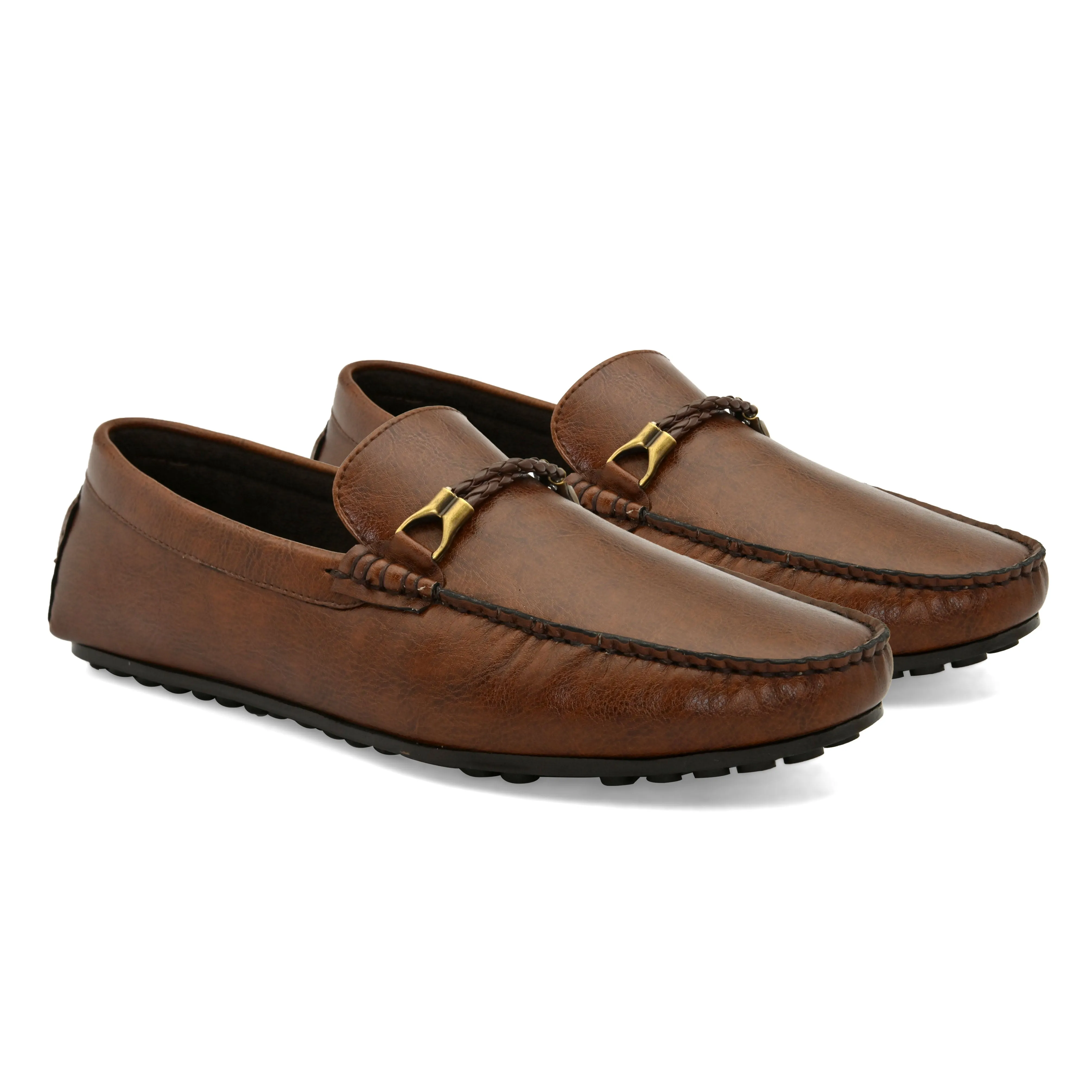 Loop Brown Driving Loafers