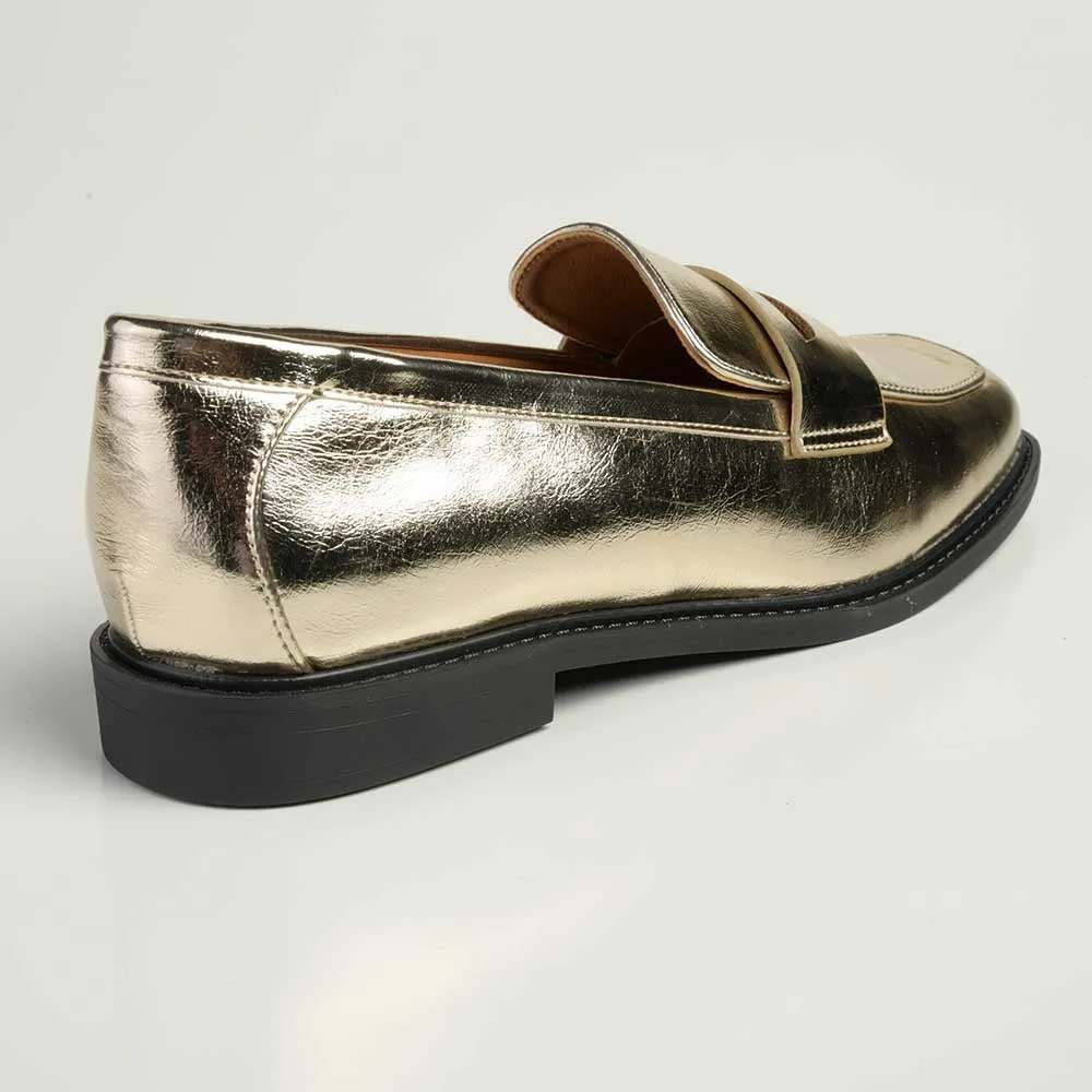 Madison Pippa Loafer - Gold / Champagne