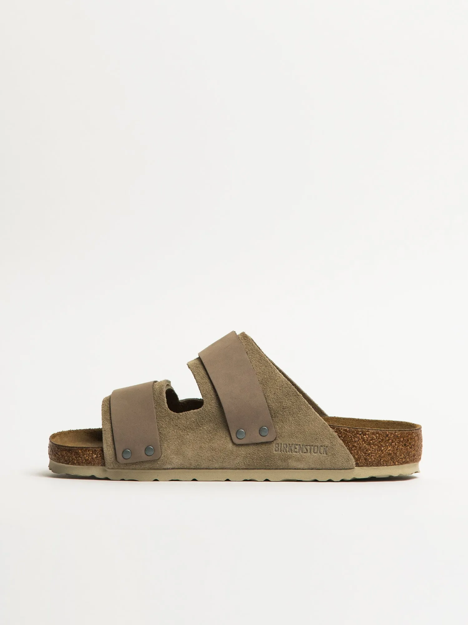 MENS BIRKENSTOCK UJI SUEDE NUBUCK SANDALS