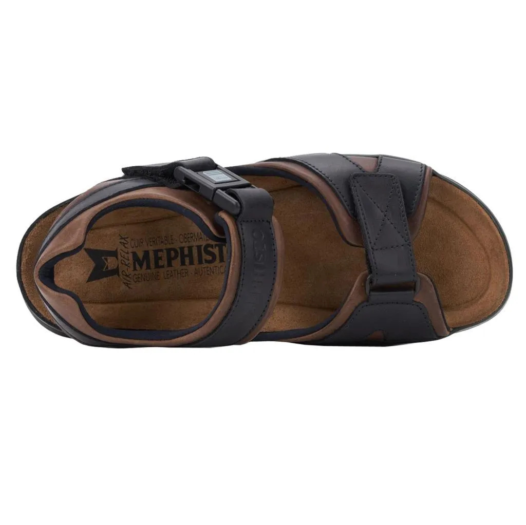 Mephisto Shark Fit Dark Brown Mens Sandals - UK 6.5