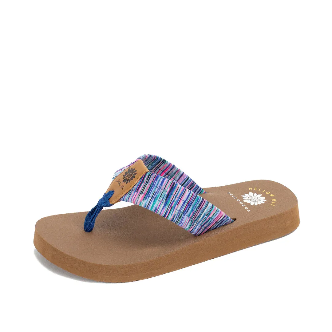 Nadia Flance Flip Flop Sandal - Blue Multi