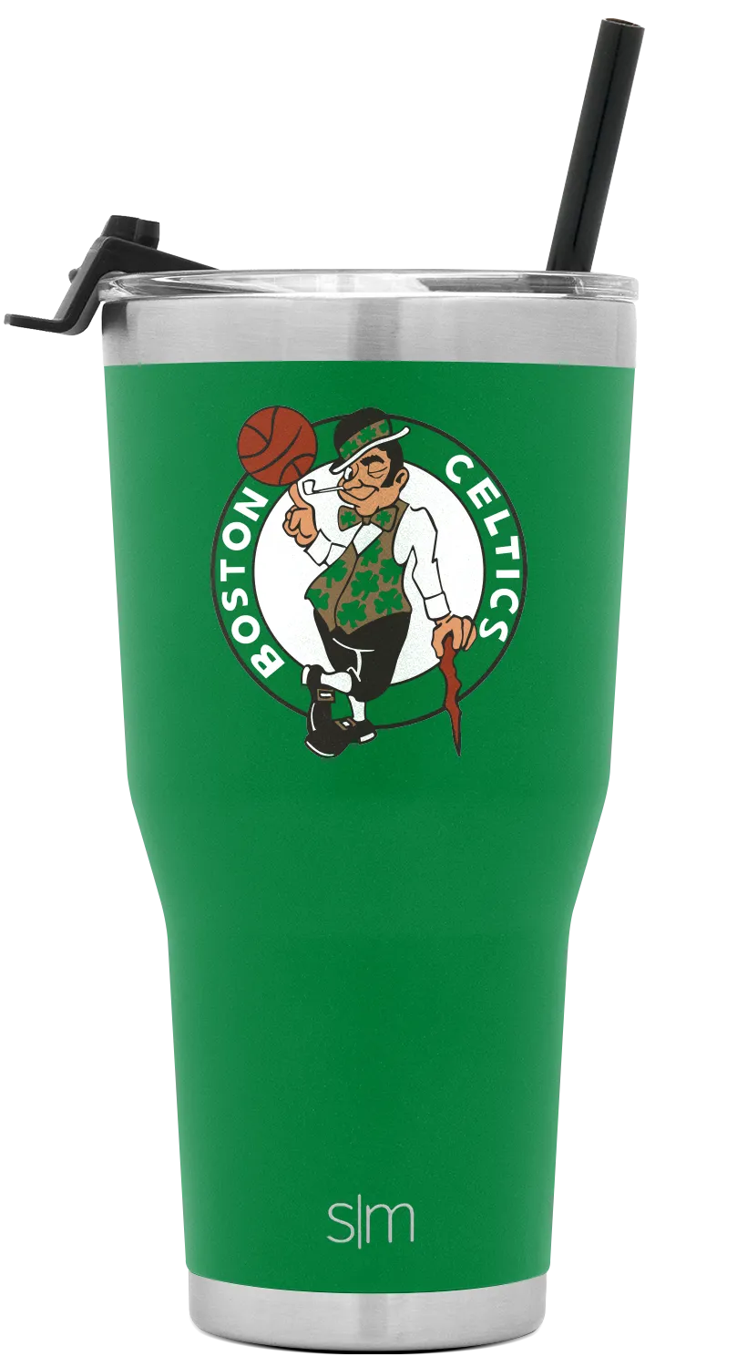 NBA Cruiser Tumbler with Flip Lid and Straw