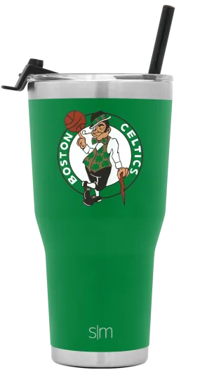 NBA Cruiser Tumbler with Flip Lid and Straw