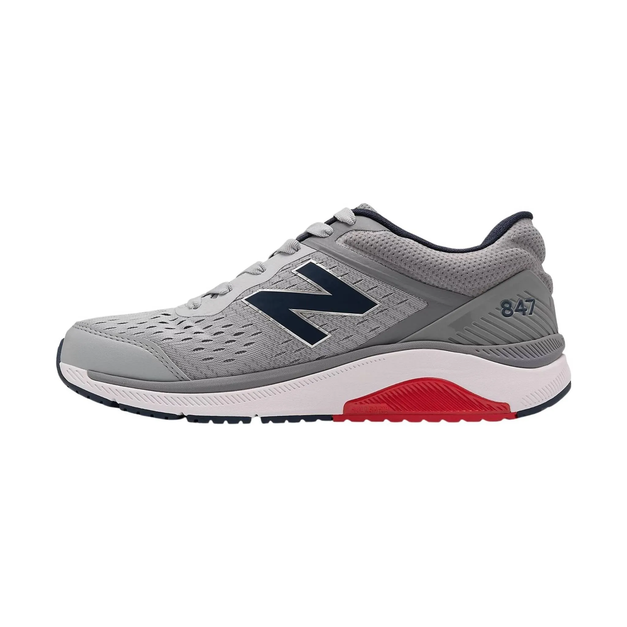 New Balance Men's 847v4 Walking Shoes - Silver Mink