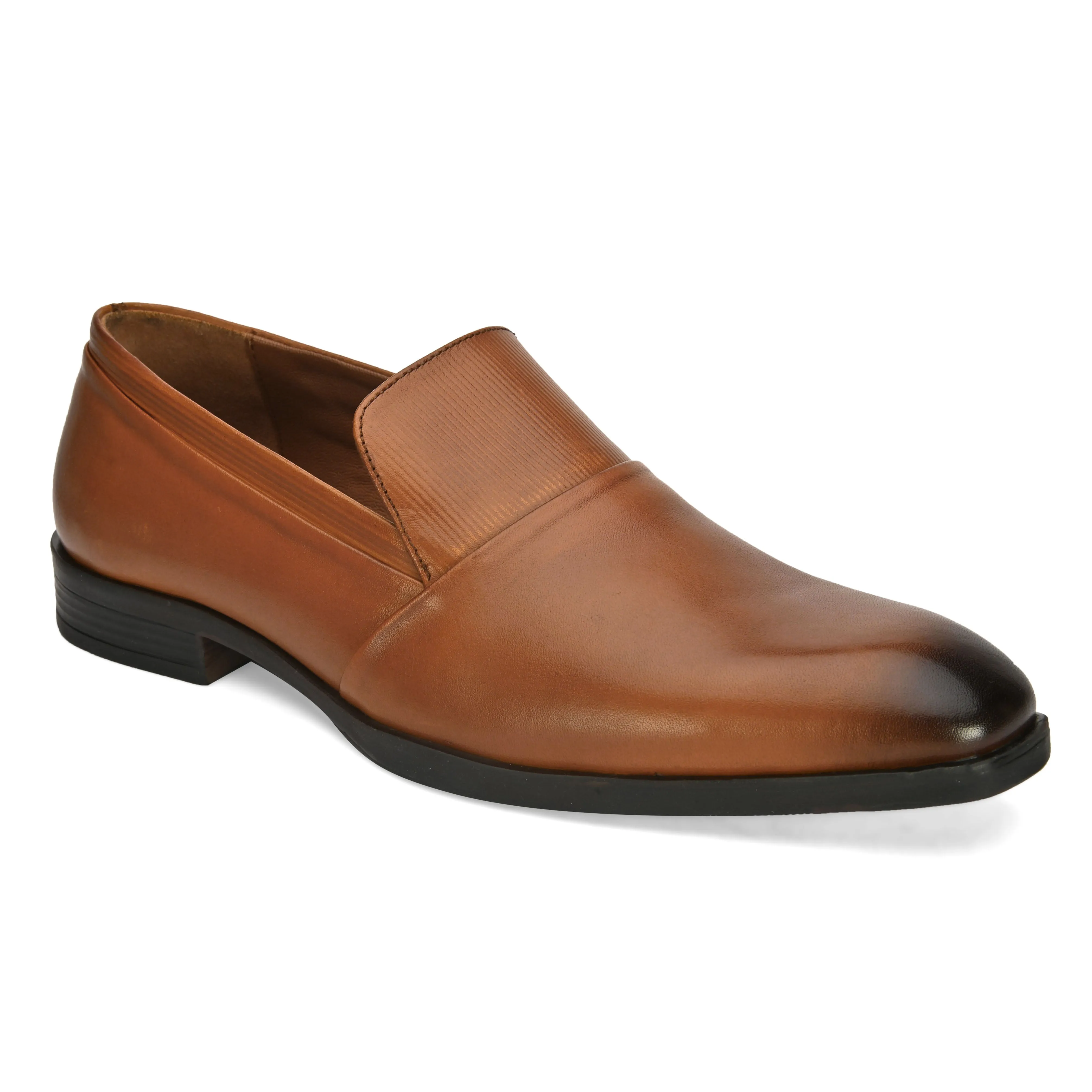 Newman Tan Formal Slip-ons