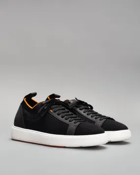 Nubuck Stretch Knit Sneaker