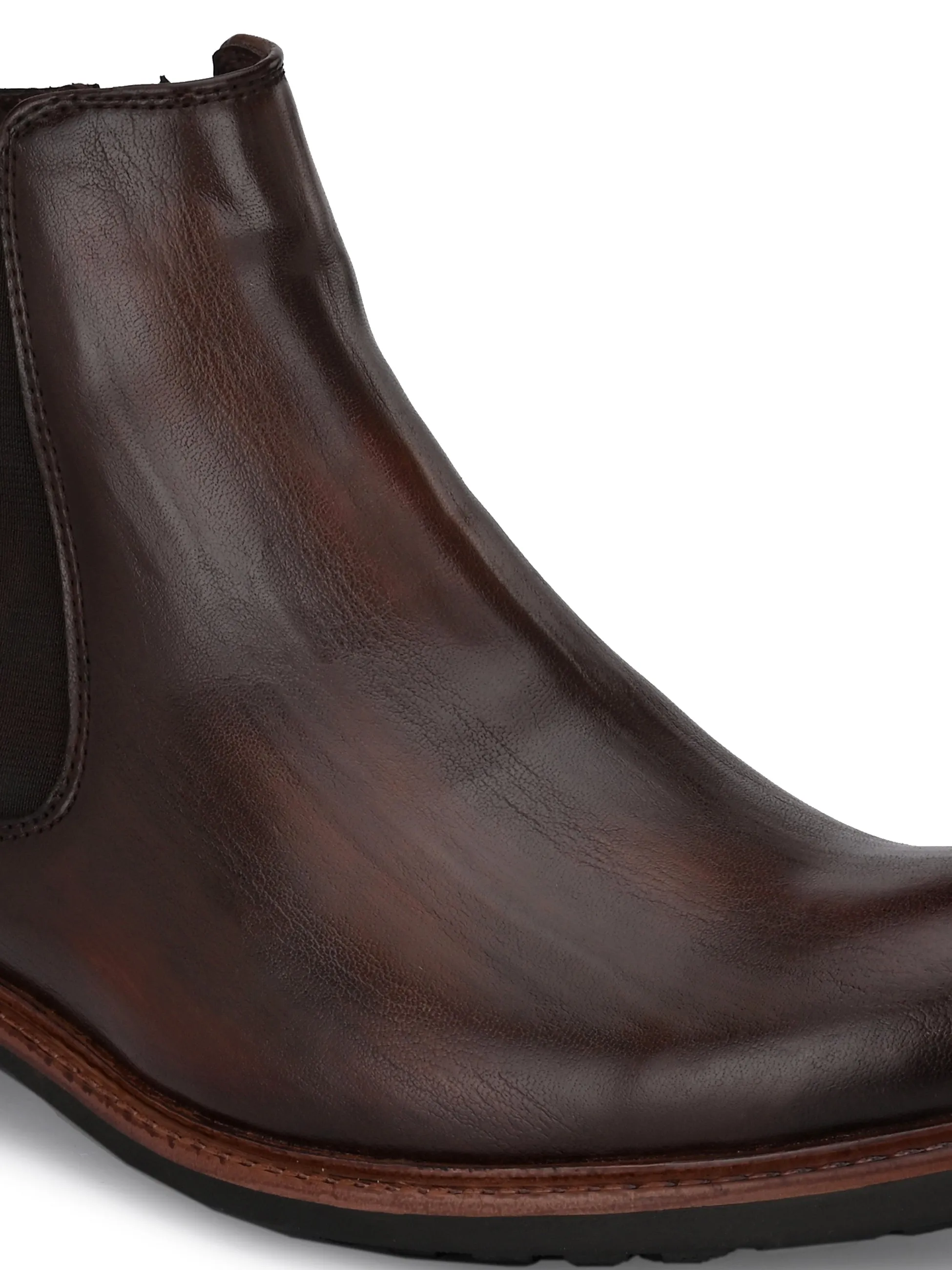 Quest Brown Chelsea Boots