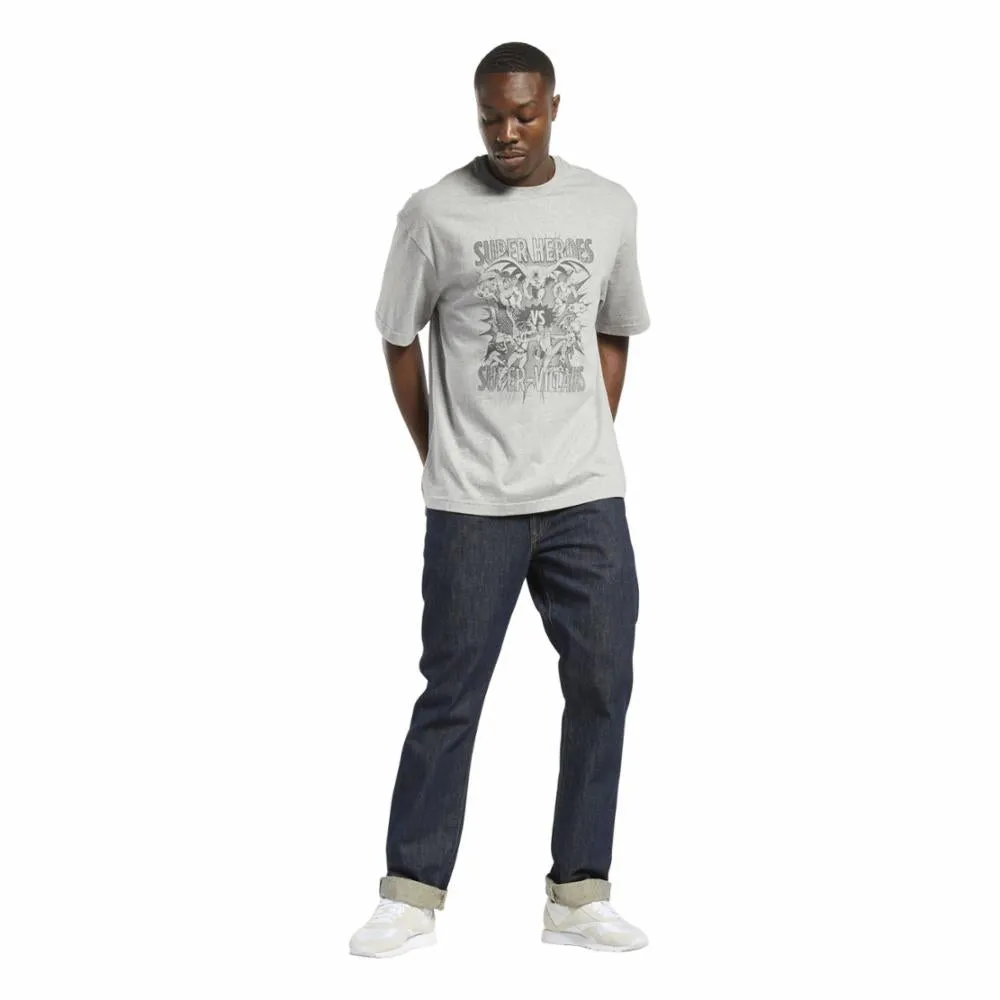 Reebok Apparel Men DC X REEBOK FACE-OFF T-SHIRT MGREYH