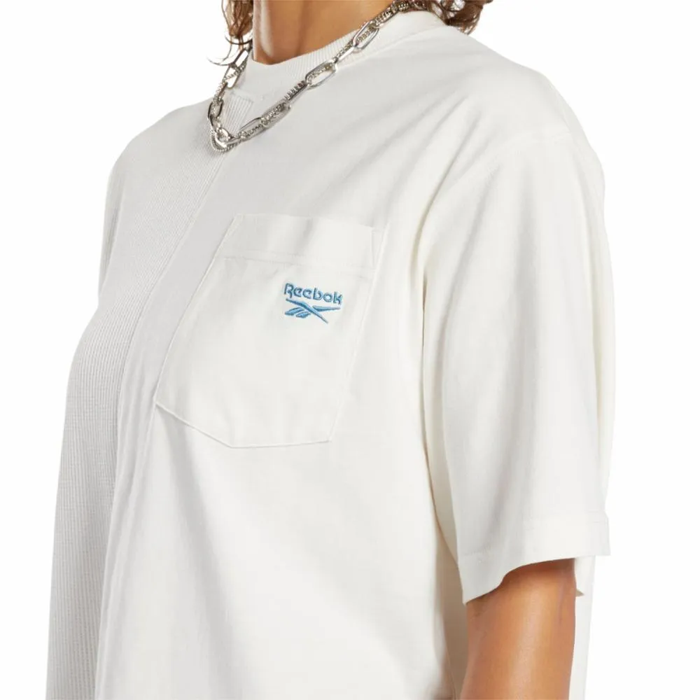 Reebok Apparel Women REEBOK CLASSICS T-SHIRT DRESS CHALK