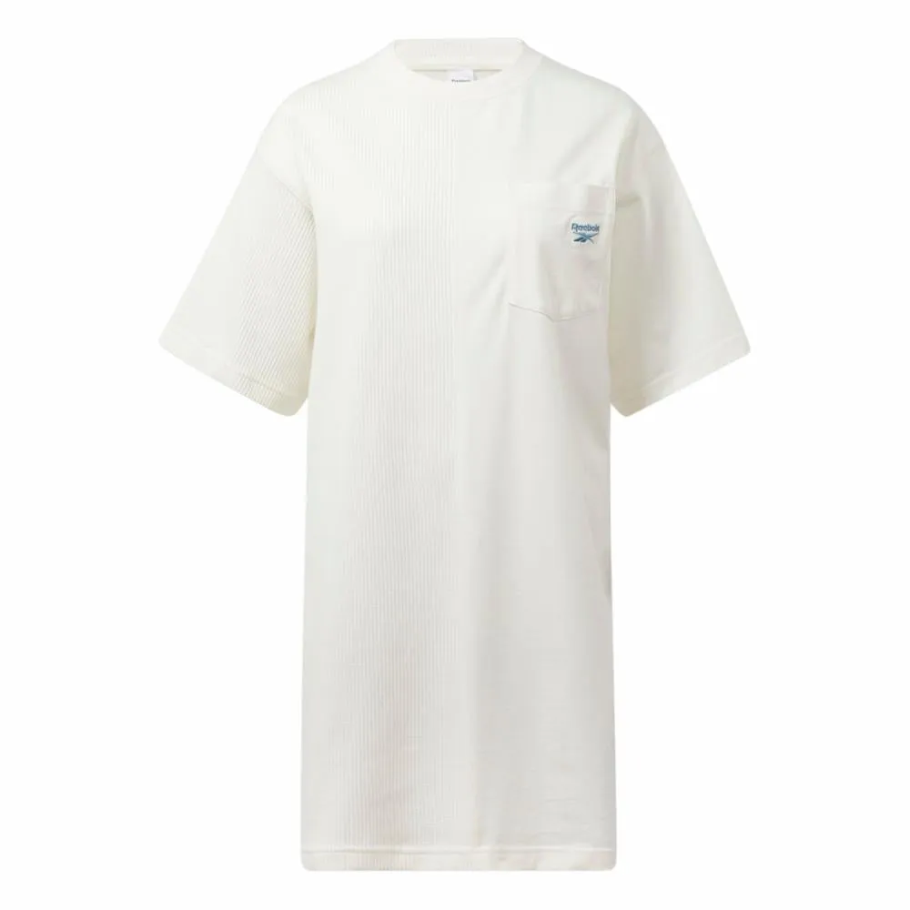 Reebok Apparel Women REEBOK CLASSICS T-SHIRT DRESS CHALK